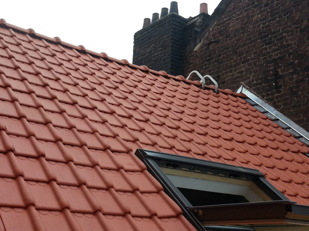 toiture tuile velux
